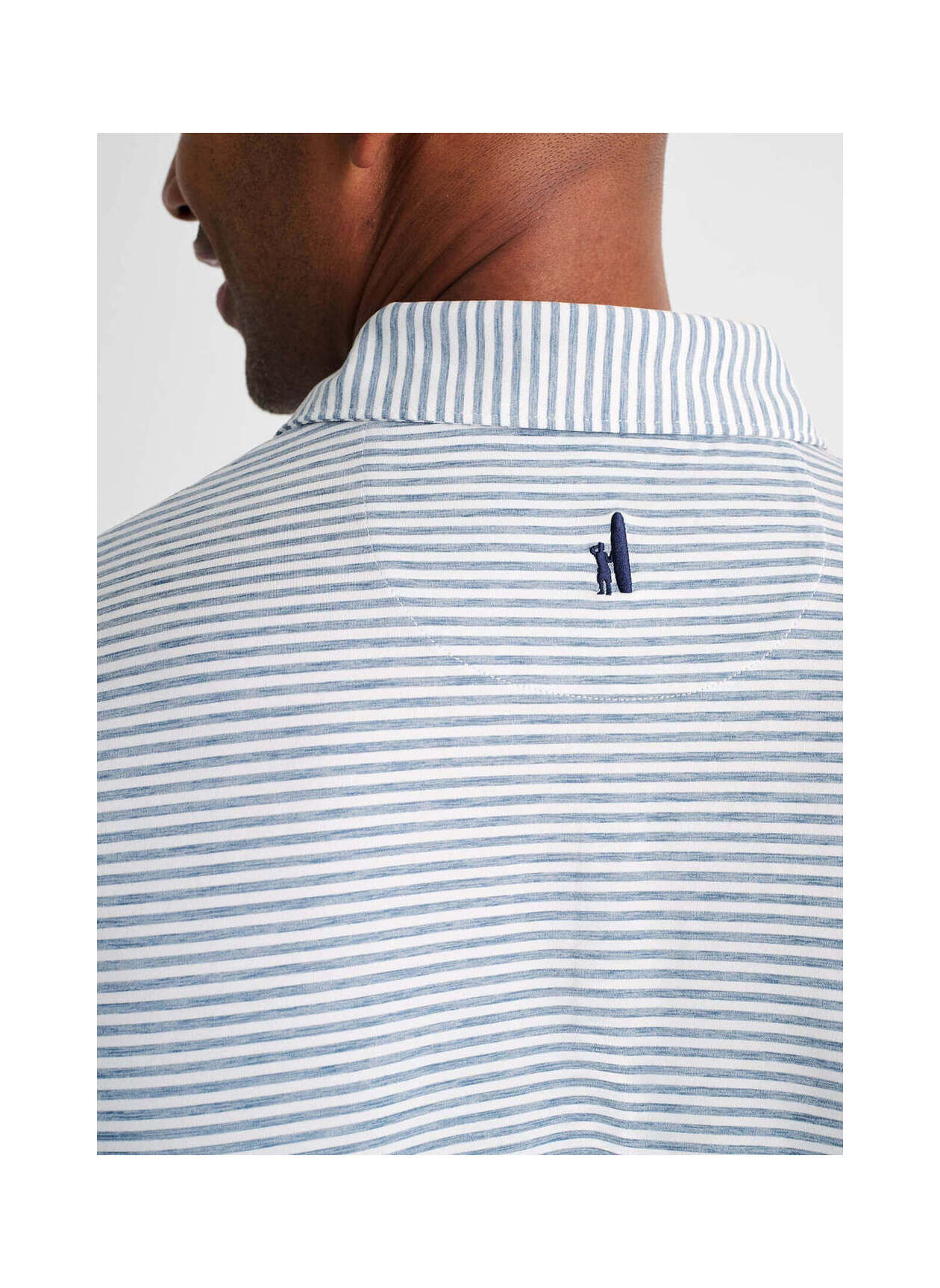 Johnnie-O Men's Seymour Striped Polo - CUSTOM DECORATION
