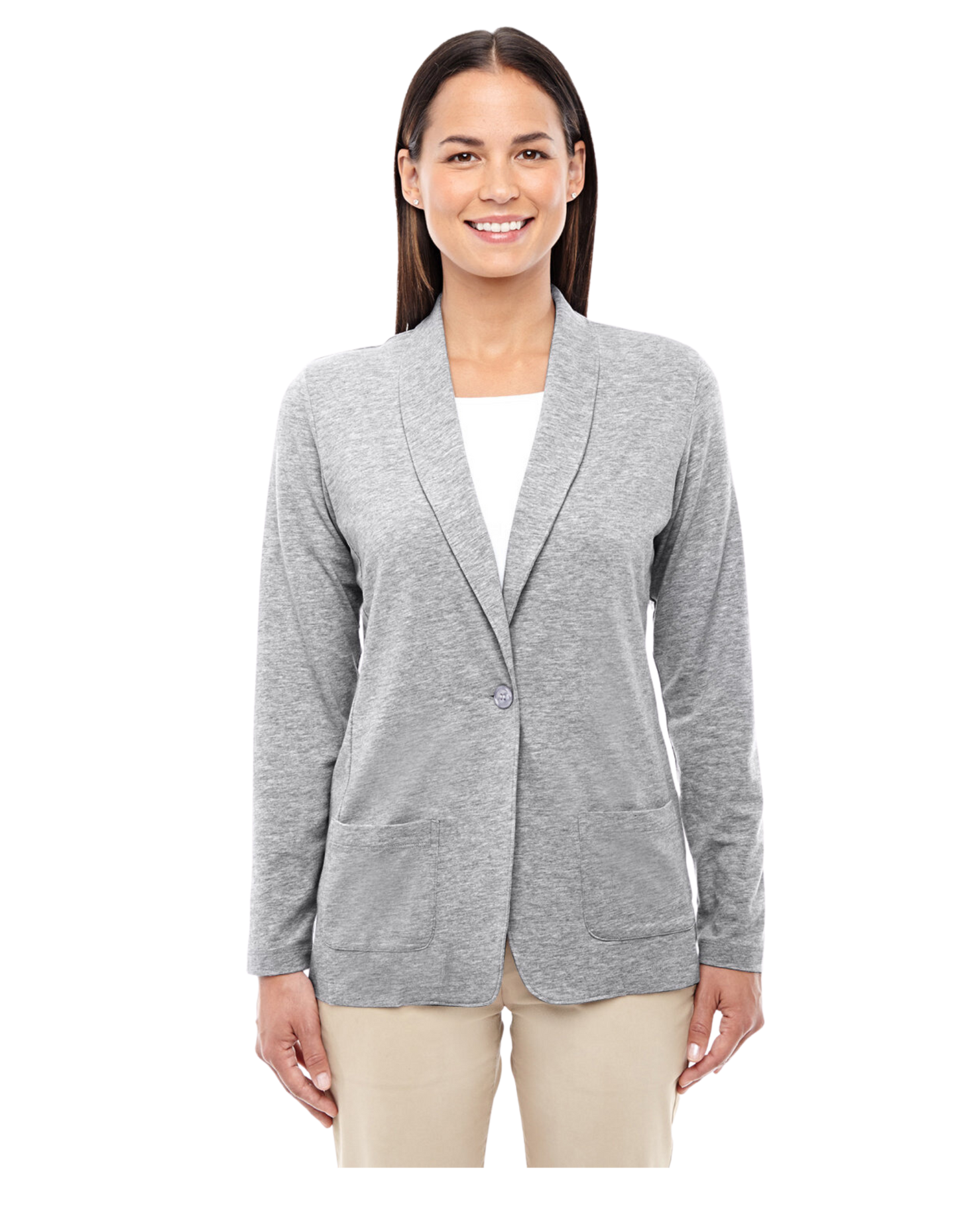 Devon & Jones Ladies' Perfect Fit™ Shawl Collar Cardigan