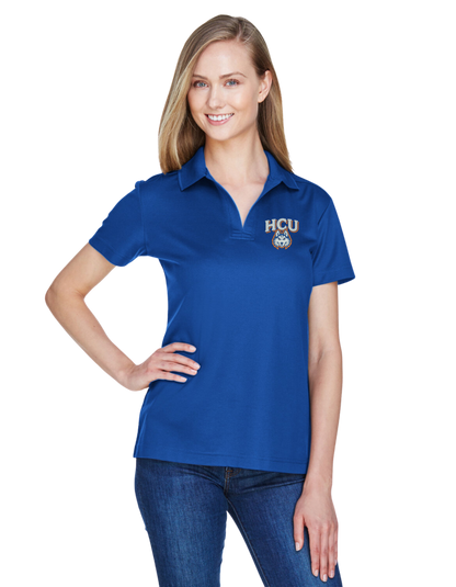 Devon & Jones CrownLux Performance™ Ladies' Plaited Polo