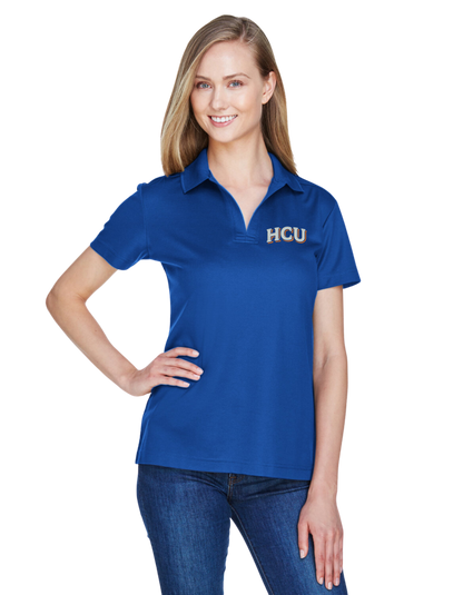 Devon & Jones CrownLux Performance™ Ladies' Plaited Polo