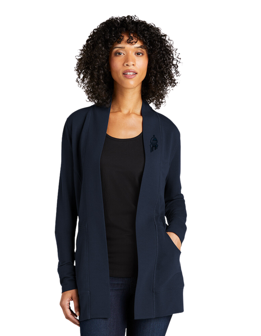 Port Authority® Ladies' Microterry Cardigan