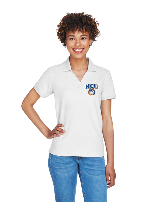 Devon & Jones Ladies Pima Piqué Y-Collar Polo