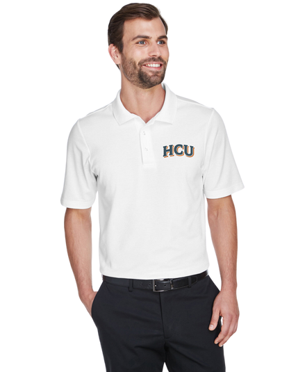Devon & Jones CrownLux Performance™ Men's Plaited Polo
