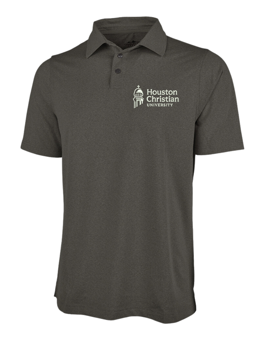 Charles River Men's Heathered Eco-Logic Stretch Polo