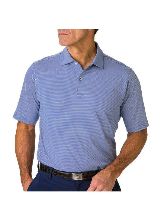 Fairway & Greene Men's Mini Stripe Polo - CUSTOM DECORATION